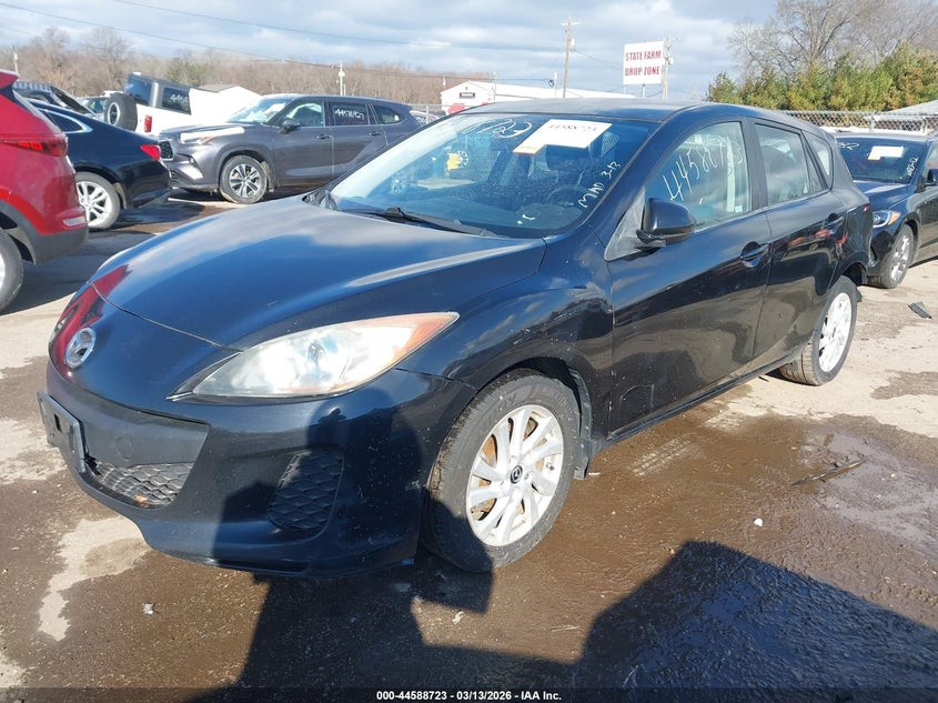 Vin: jm1bl1lp8d1817473, lot: 45085627, mazda mazda3 i touring 20132