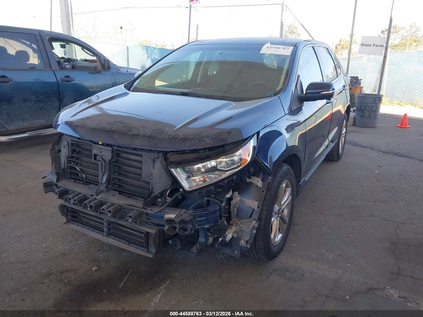 Vin: 2fmpk3j93hbb68972, lot: 45085668, ford edge sel 20172