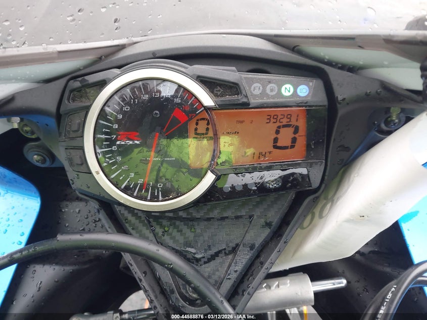 2024 Suzuki Gsx-R600 VIN: JS1GN7FA3R7100164 Lot: 44588876