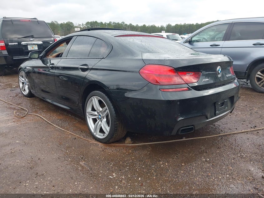 Vin: wba6b4c53ed099350, lot: 45085787, bmw 650i gran coupe xdrive 20143