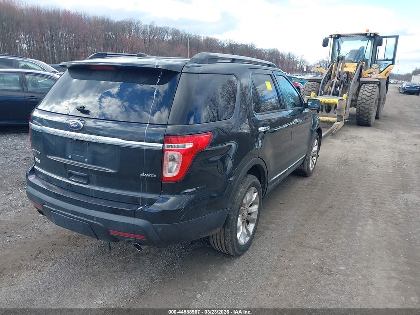 Vin: 1fm5k8f82ega73456, lot: 45085871, ford explorer limited 20144