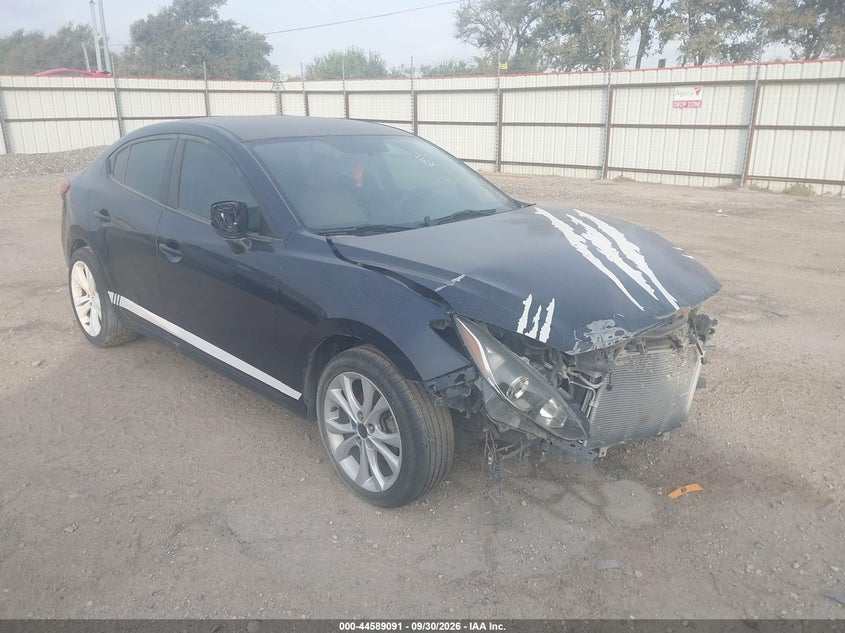 Vin: jm1bm1u77e1211675, lot: 45085994, mazda mazda3 i sport 20141
