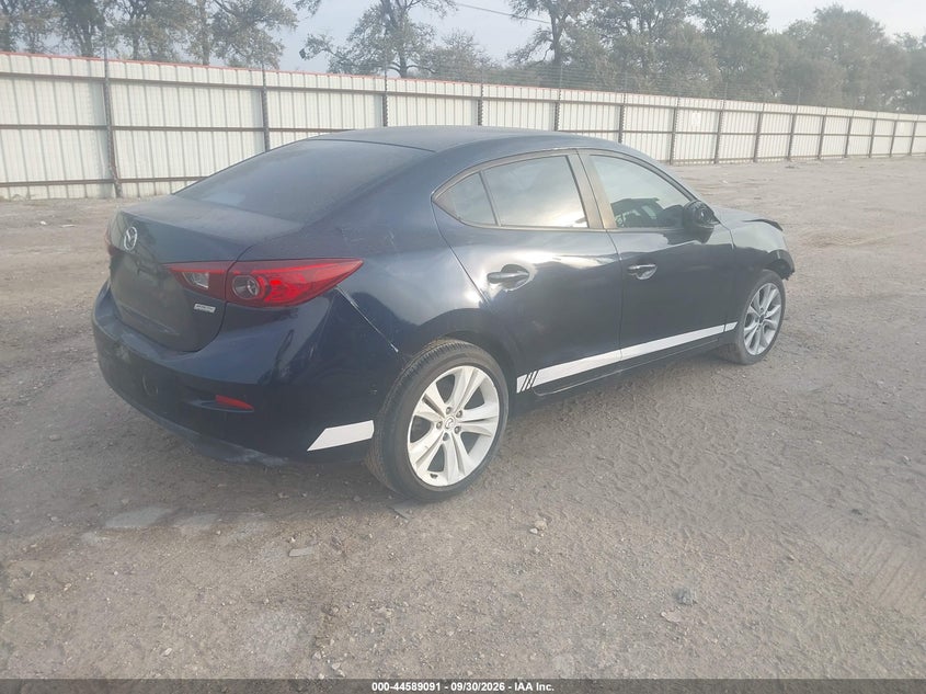 Vin: jm1bm1u77e1211675, lot: 45085994, mazda mazda3 i sport 20144