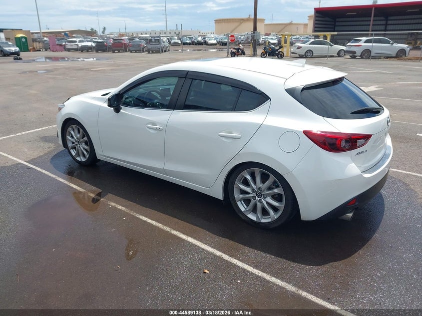 Vin: jm1bm1n39g1355596, lot: 45086042, mazda mazda3 s grand touring 20163