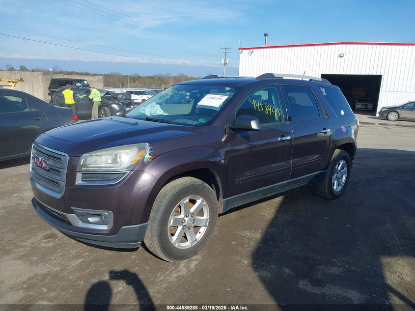 Vin: 1gkkrpkd8gj237254, lot: 45086189, gmc acadia sle 20162