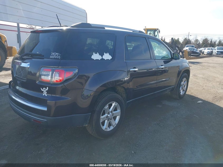 Vin: 1gkkrpkd8gj237254, lot: 45086189, gmc acadia sle 20164