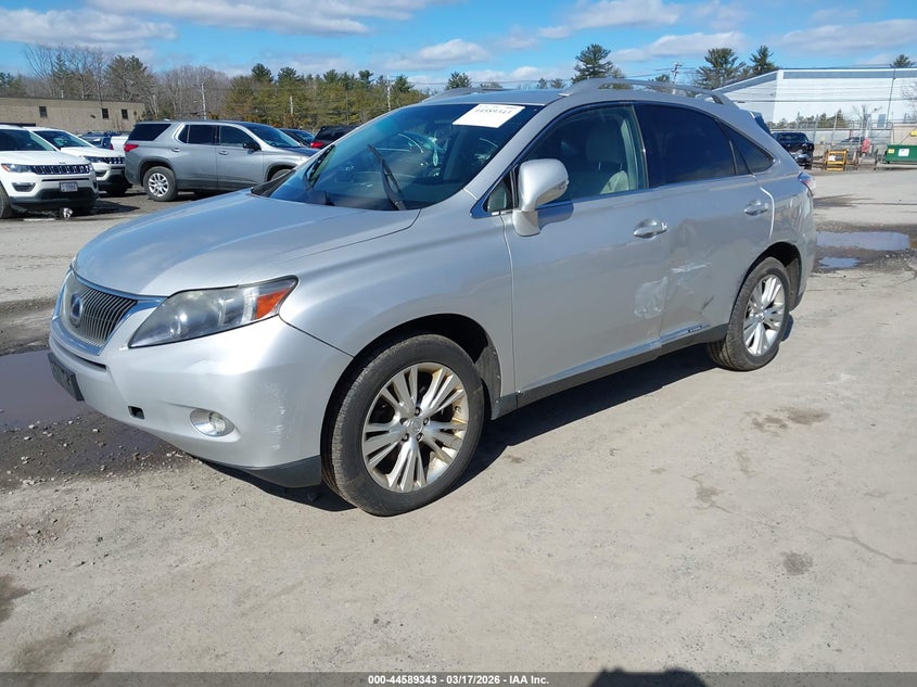 Vin: jtjbc1ba3a2014392, lot: 45086247, lexus rx 450h 20102
