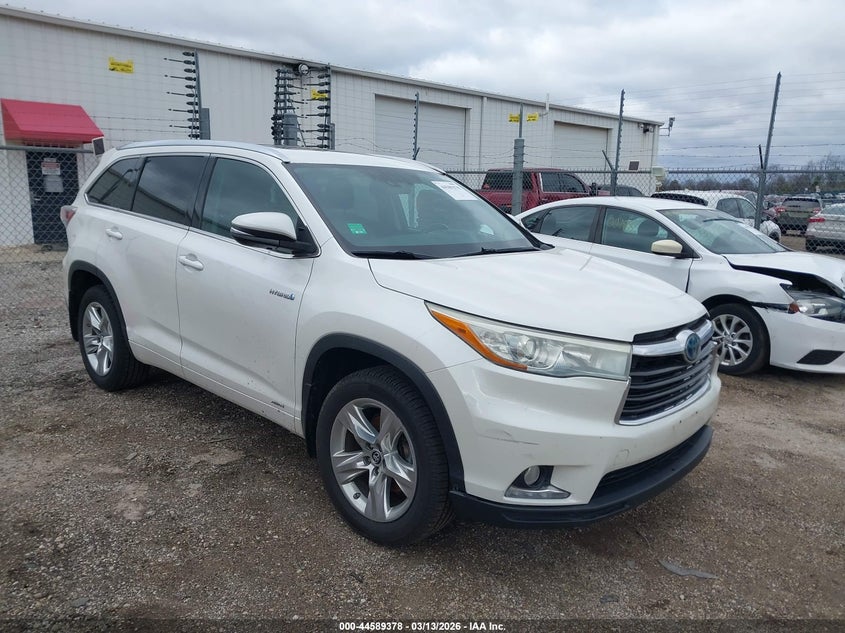 2016 Toyota Highlander Hybrid Limited