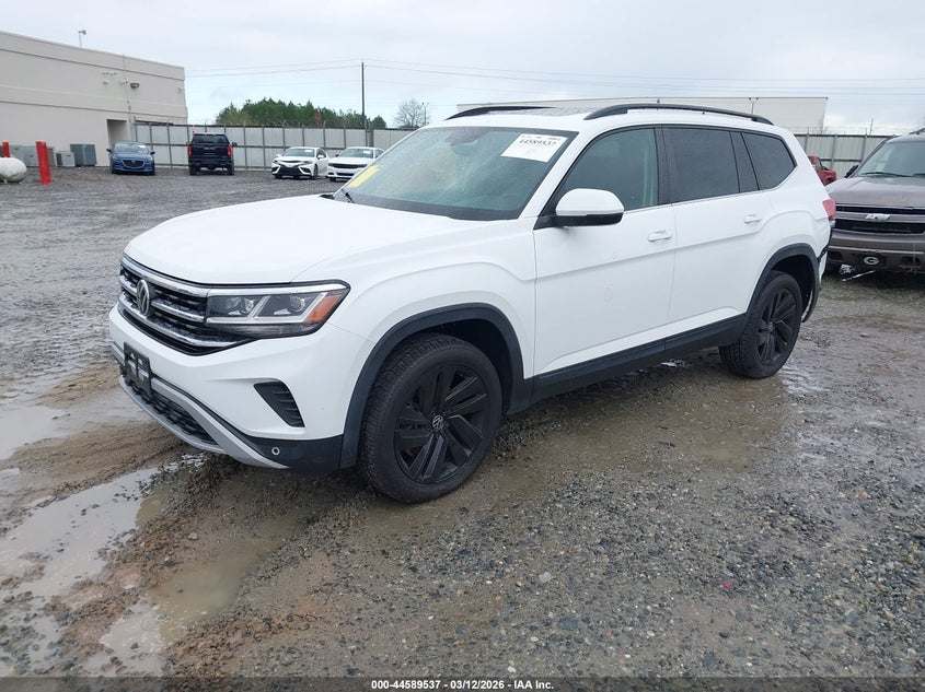 2021 VOLKSWAGEN ATLAS auction photo 2