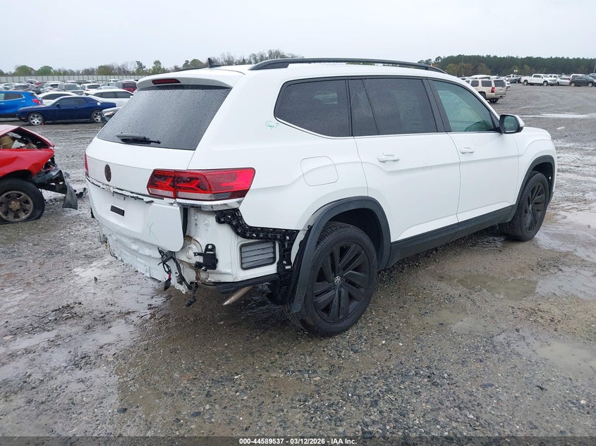 2021 VOLKSWAGEN ATLAS auction photo 4