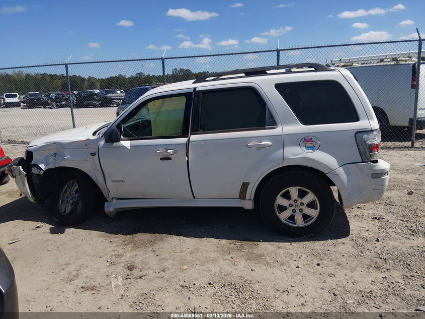 2008 Mercury Mariner I4 VIN: 4M2CU91ZX8KJ30624 Lot: 44589551