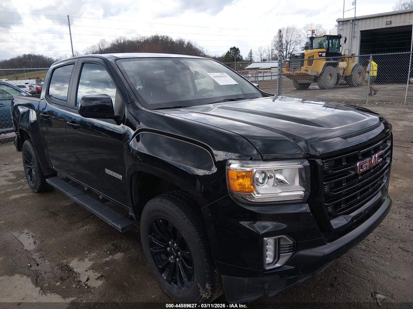 2021 GMC Canyon 4Wd Short Box Elevation