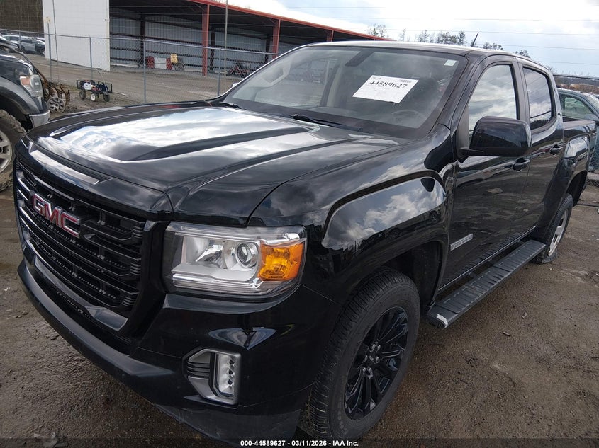 2021 GMC Canyon 4Wd Short Box Elevation