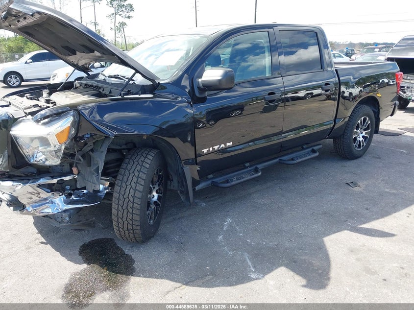 2022 Nissan Titan Sv 4x2 1N6AA1EF1NN101883 photo 1