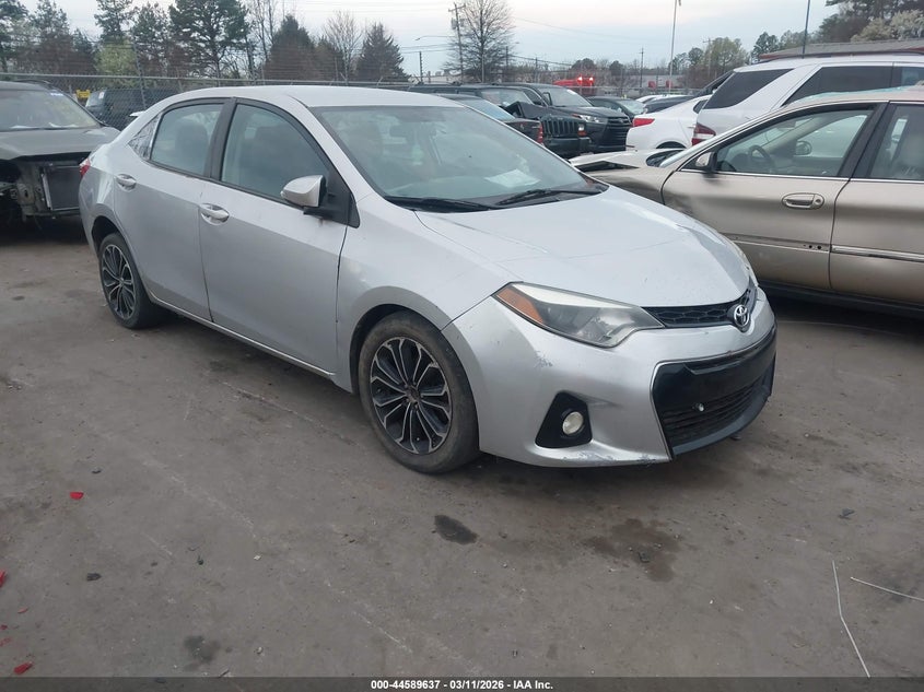 2015 Toyota Corolla S Plus