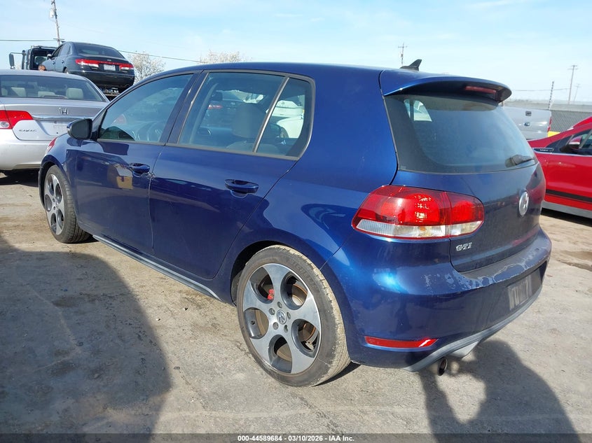 2011 Volkswagen Gti 4-Door