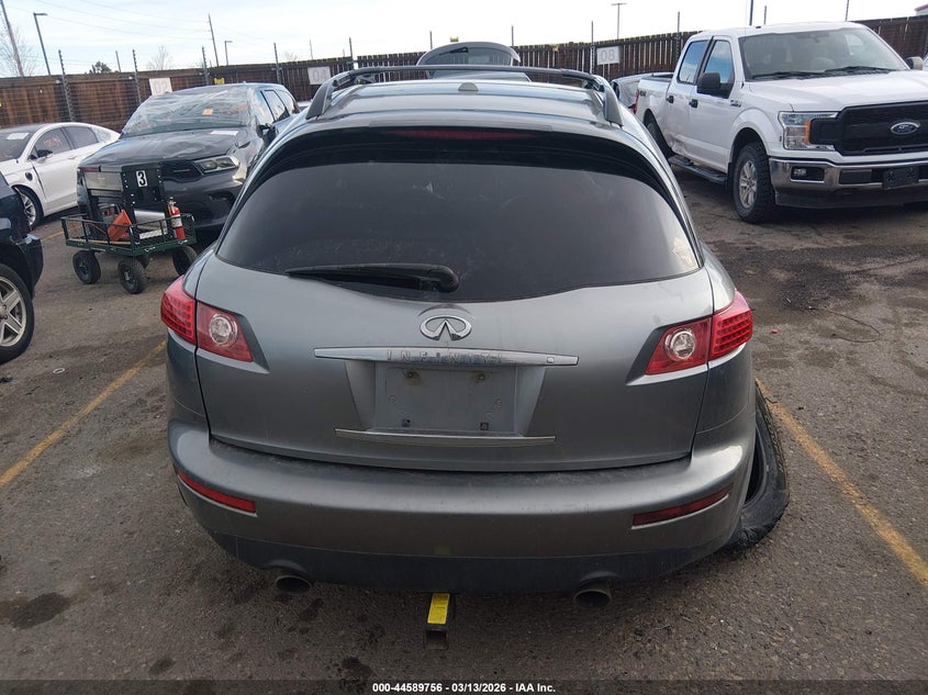 2007 Infiniti Fx35 VIN: JNRAS08W77X200186 Lot: 44589756