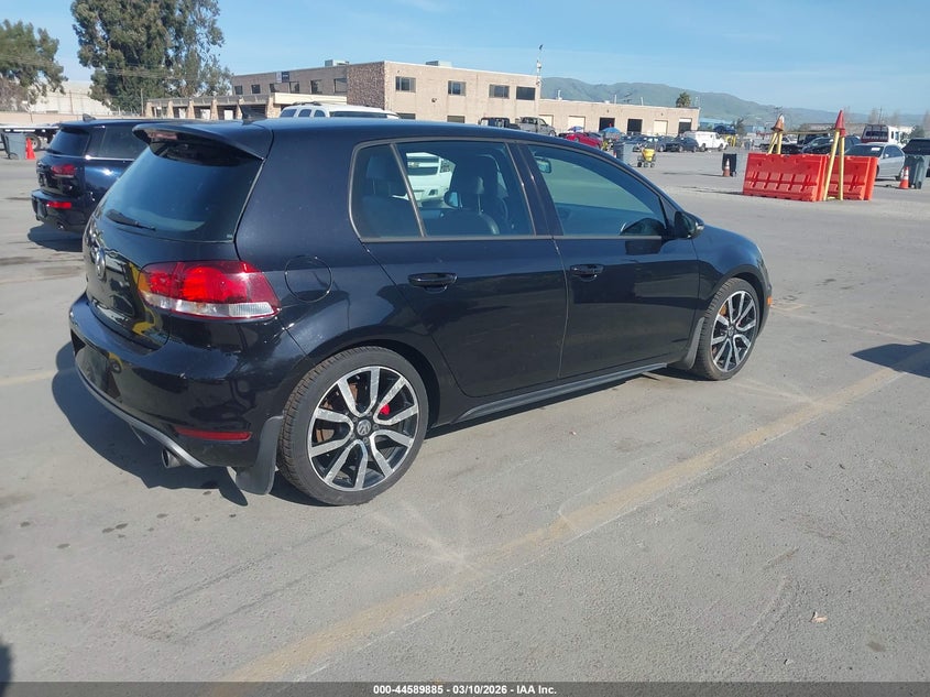 2012 Volkswagen Gti 4-Door Autobahn