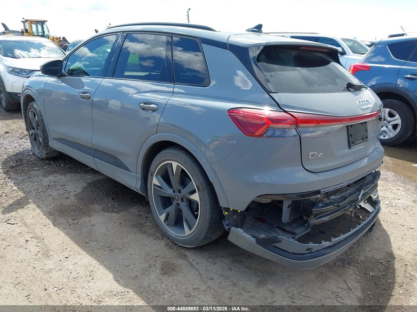 Vin: wa1kubfz4rp063132, lot: 45086797, audi q4 e-tron premium 55 quattro 20243