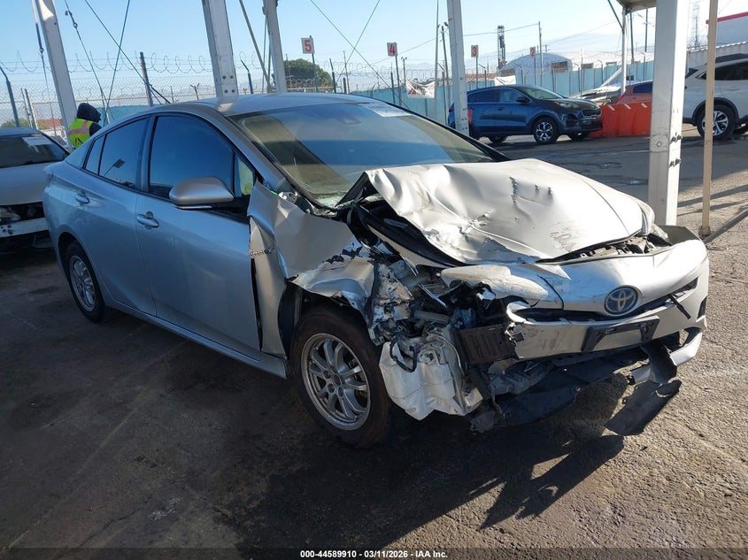 JTDKBRFU4H3030050 2017 Toyota Prius Two auction photo 1