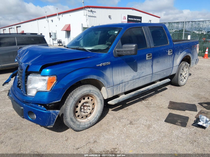 2014 Ford F-150 Stx 1FTFW1CF0EKE07245 photo 1