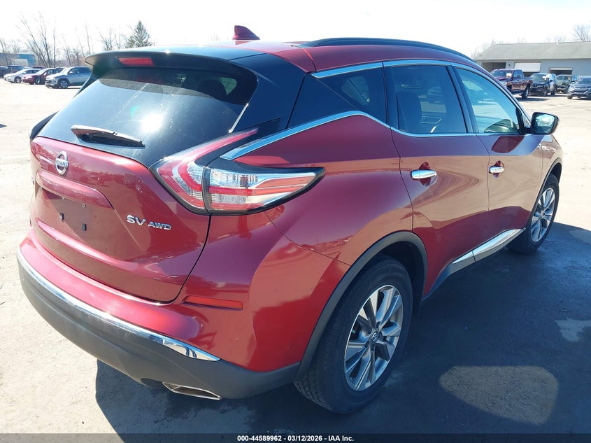 2018 Nissan Murano Sv