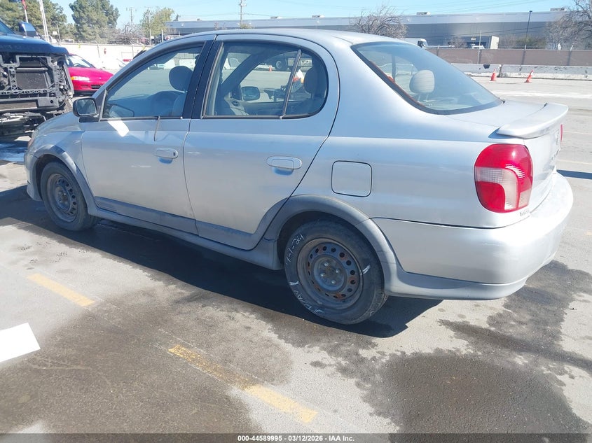 TOYOTA ECHO 2000 VIN JTDBT1236Y0098220