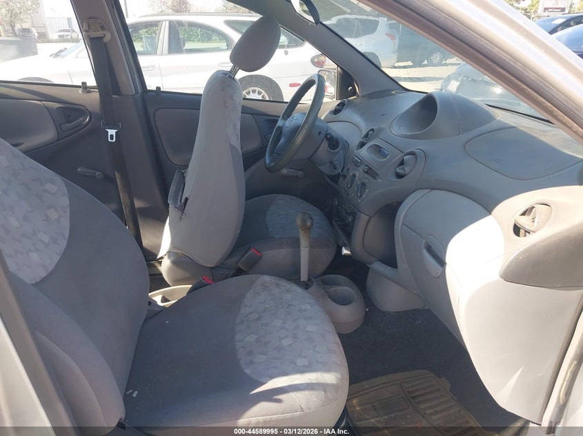 TOYOTA ECHO 2000 VIN JTDBT1236Y0098220