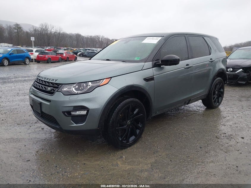 2016 Land Rover Discovery Sport Hse Lux
