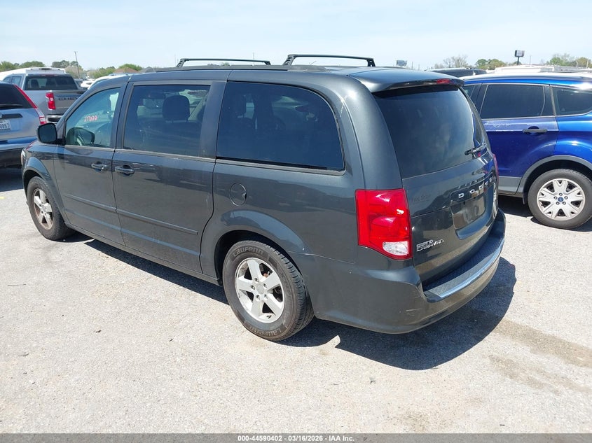 2C4RDGCG9CR277222 2012 Dodge Caravan 3.6 Grand Sxt white