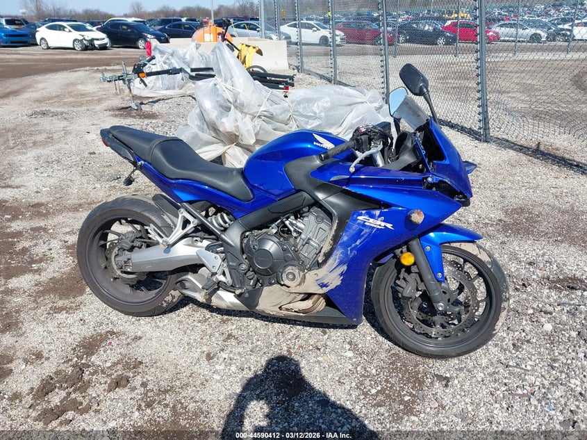 2015 Honda Cbr650 F VIN: MLHRC7406F5100579 Lot: 44590412