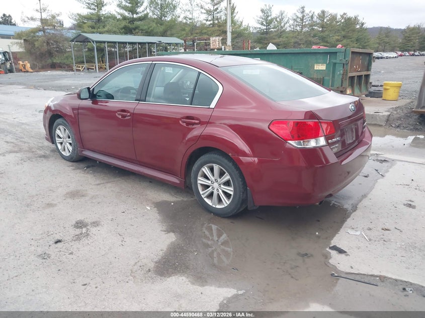 2011 Subaru Legacy 2.5I Prem Awp