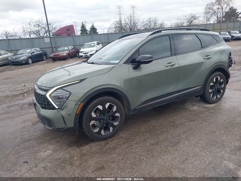 Vin: 5xyk6cdf5rg186696, lot: 45087461, kia sportage x-line 20242