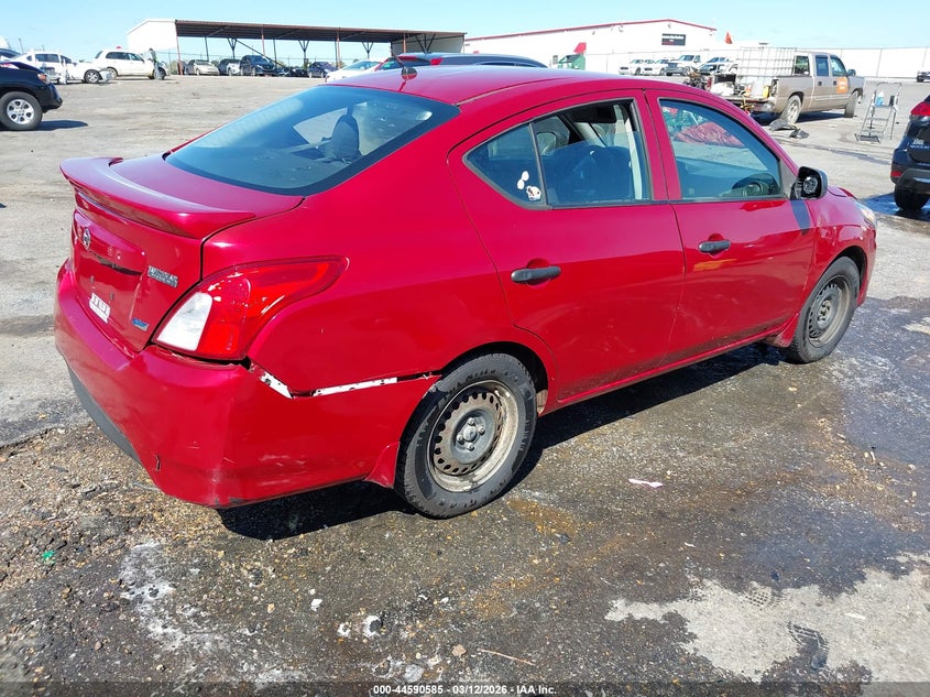 Vin: 3n1cn7ap0fl844198, lot: 45087489, nissan versa 1.6 s+ 20154