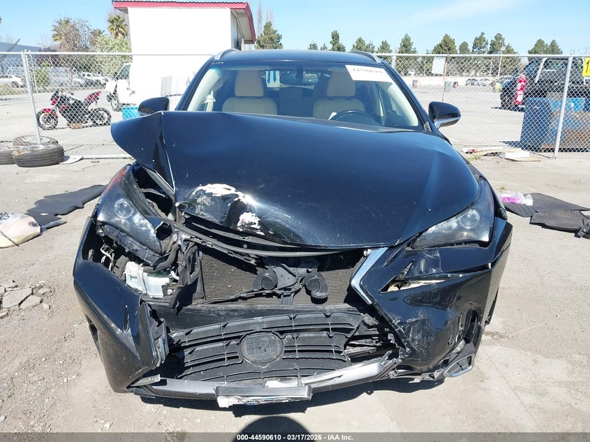 2017 Lexus Nx Nx Turbo VIN: JTJYARBZ0H2080705 Lot: 44590610