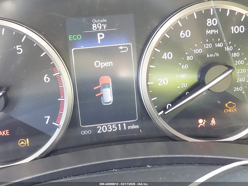 2017 Lexus Nx Nx Turbo VIN: JTJYARBZ0H2080705 Lot: 44590610