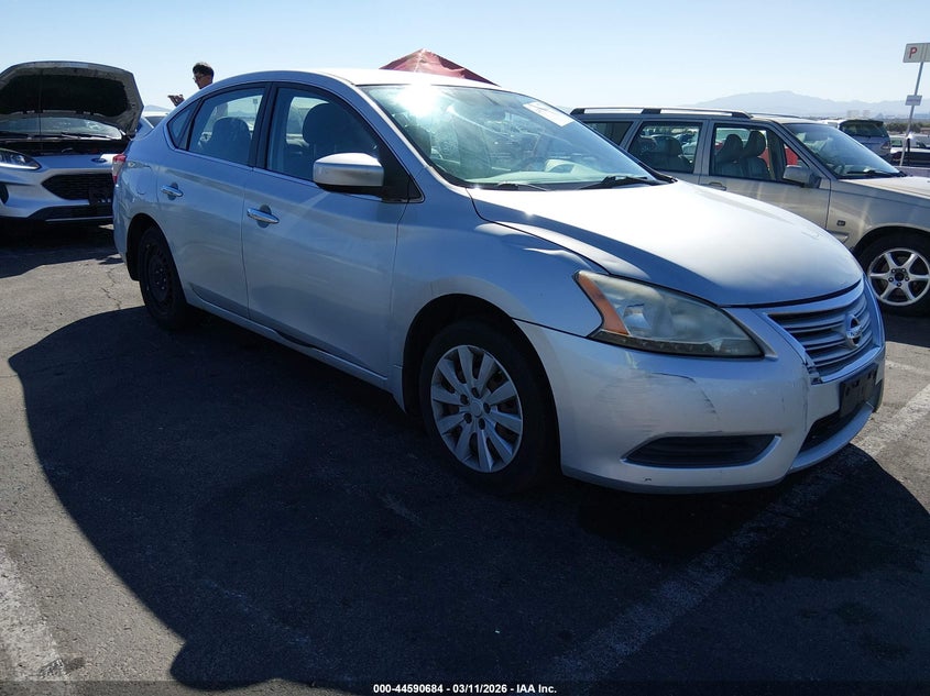 3N1AB7AP3DL650584 2013 Nissan Sentra Sv auction photo 1