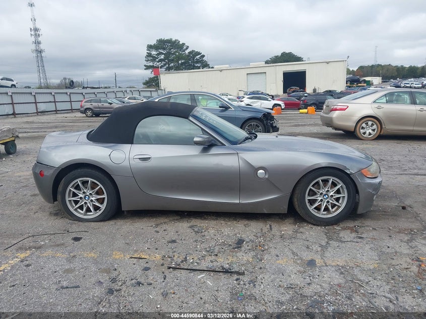 2003 BMW Z4 2.5I VIN: 4USBT33433LR62032 Lot: 44590844
