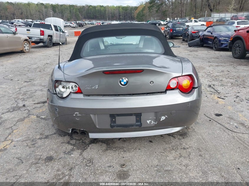 2003 BMW Z4 2.5I VIN: 4USBT33433LR62032 Lot: 44590844