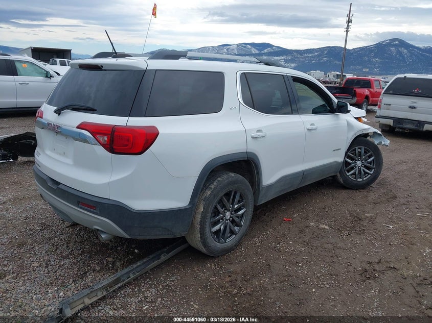 Vin: 1gkknmls2hz285584, lot: 45087964, gmc acadia slt-1 20174