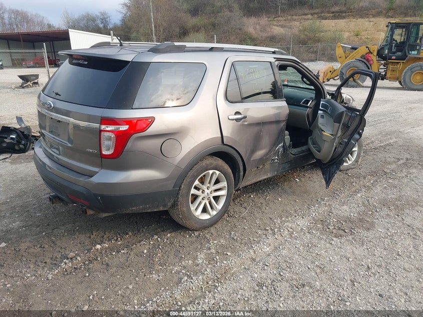 2012 Ford Explorer 3.5 Xlt grey Lot 111044591127 Vin 1FMHK8D8XCGA51590