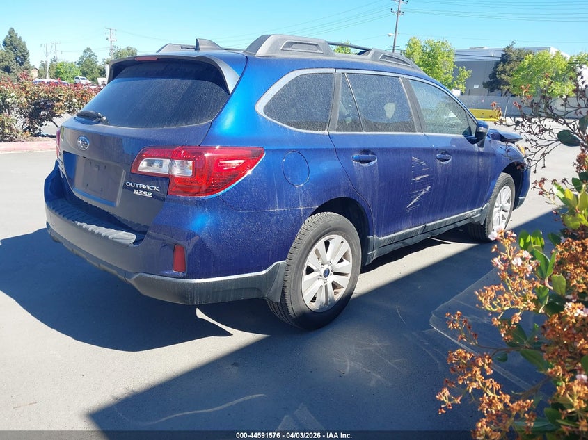 Vin: 4s4bsafcxh3345603, lot: 45088480, subaru outback 2.5i premium 20174