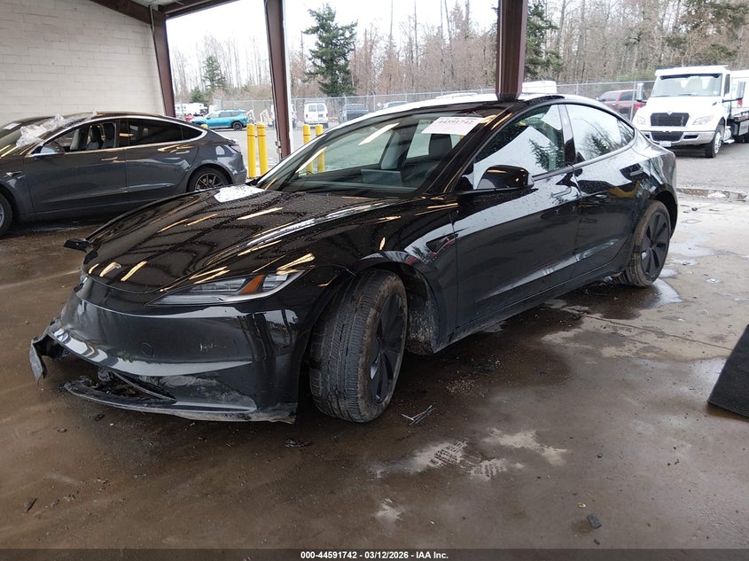 Vin: 5yj3e1eb7sf079346, lot: 45088646, tesla model 3 long range all-wheel drive 20252