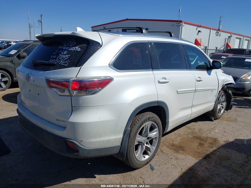 2015 Toyota Highlander Limited V6