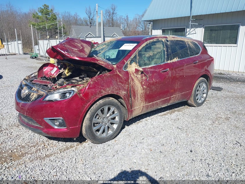 Vin: lrbfxcsa9ld018702, lot: 45088950, buick envision fwd essence 20202