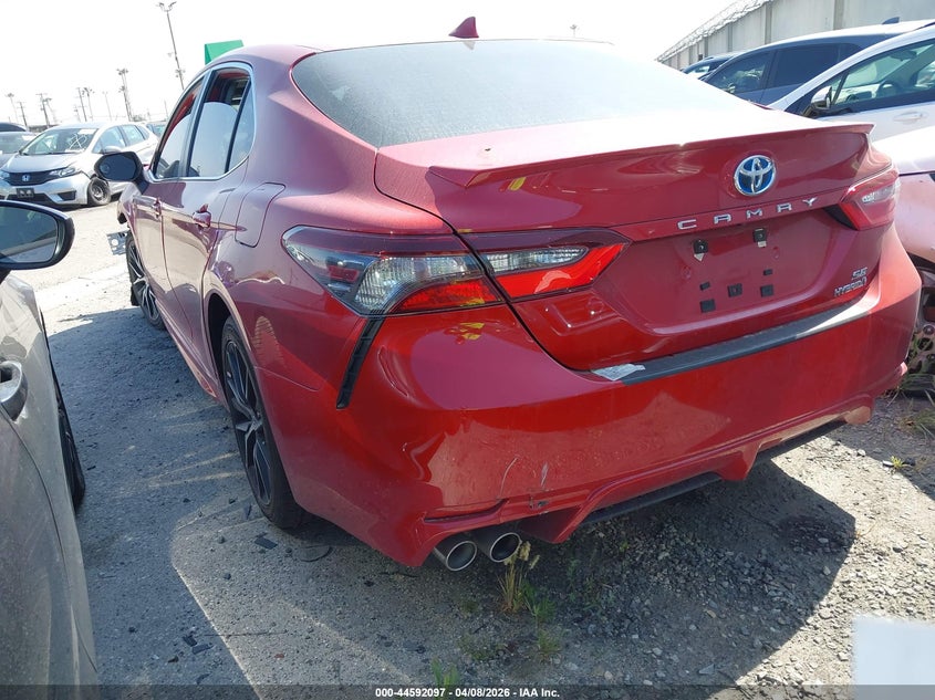 2021 Toyota Camry Se Hybrid