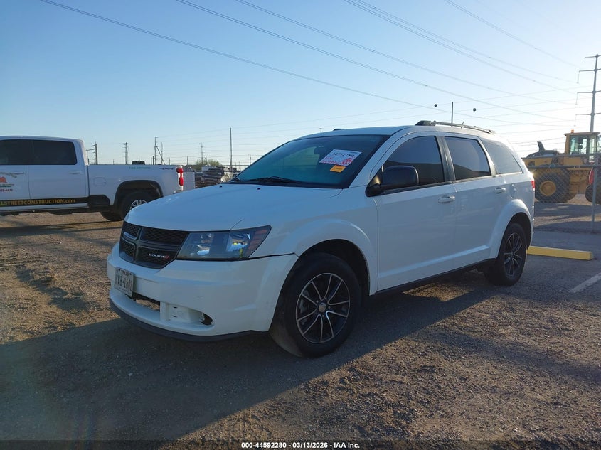 Vin: 3c4pdcab7ht573884, lot: 45089184, dodge journey se 20172