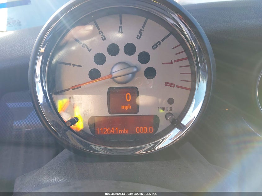 2012 Mini Cooper S Clubman VIN: WMWZG3C54CTY38270 Lot: 44592544