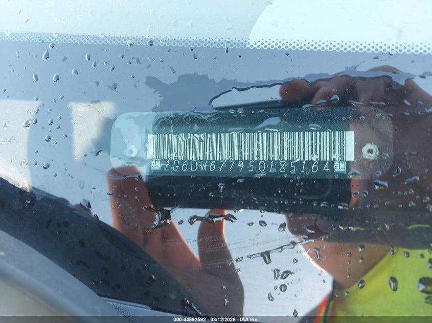 2005 Cadillac Sts V6 VIN: 1G6DW677950185164 Lot: 44592592