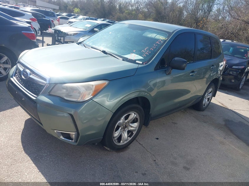 2014 Subaru Forester 2.5i JF2SJAAC4EH490506 photo 1